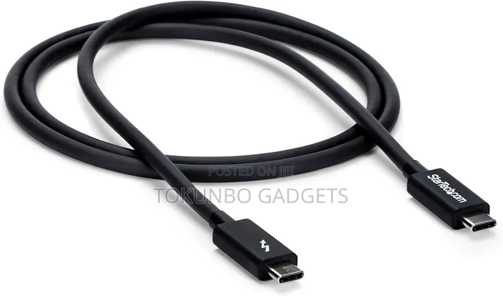 StarTech.com Thunderbolt 3 Cable, 100W PD, Thunderbolt 4 Certified
