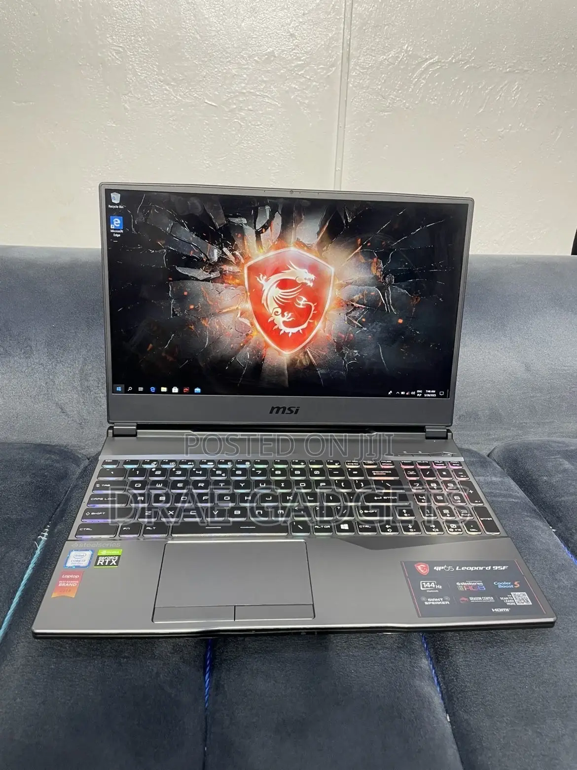 Laptop MSI GP65 Leopard 16GB Intel Core i7 SSD 512GB