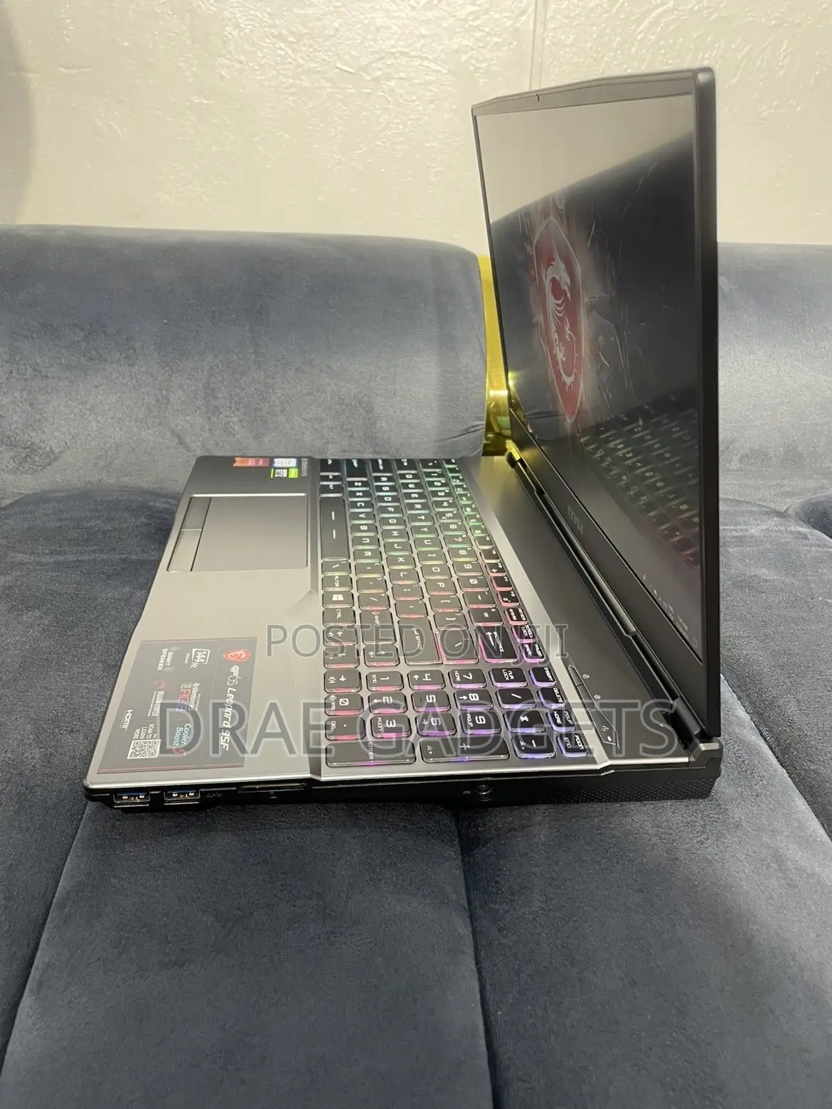 Laptop MSI GP65 Leopard 16GB Intel Core i7 SSD 512GB