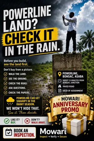 Powerline Land? Check It in the Rain