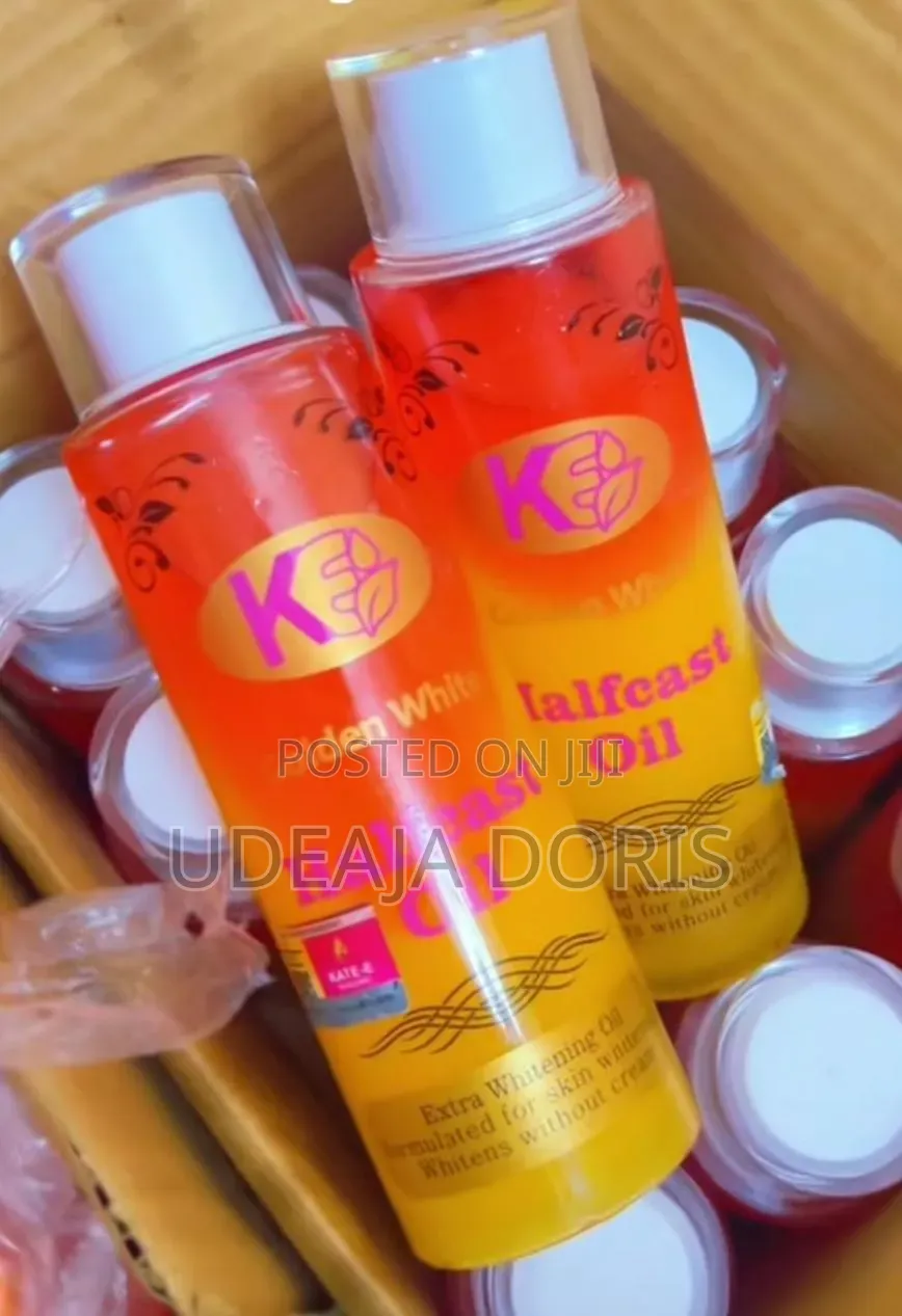 K Golden White Halfcast Oil