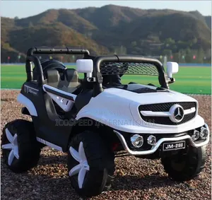 White Mercedes-Benz Jeep Wrangler Electric Car for Kids Age 1-6
