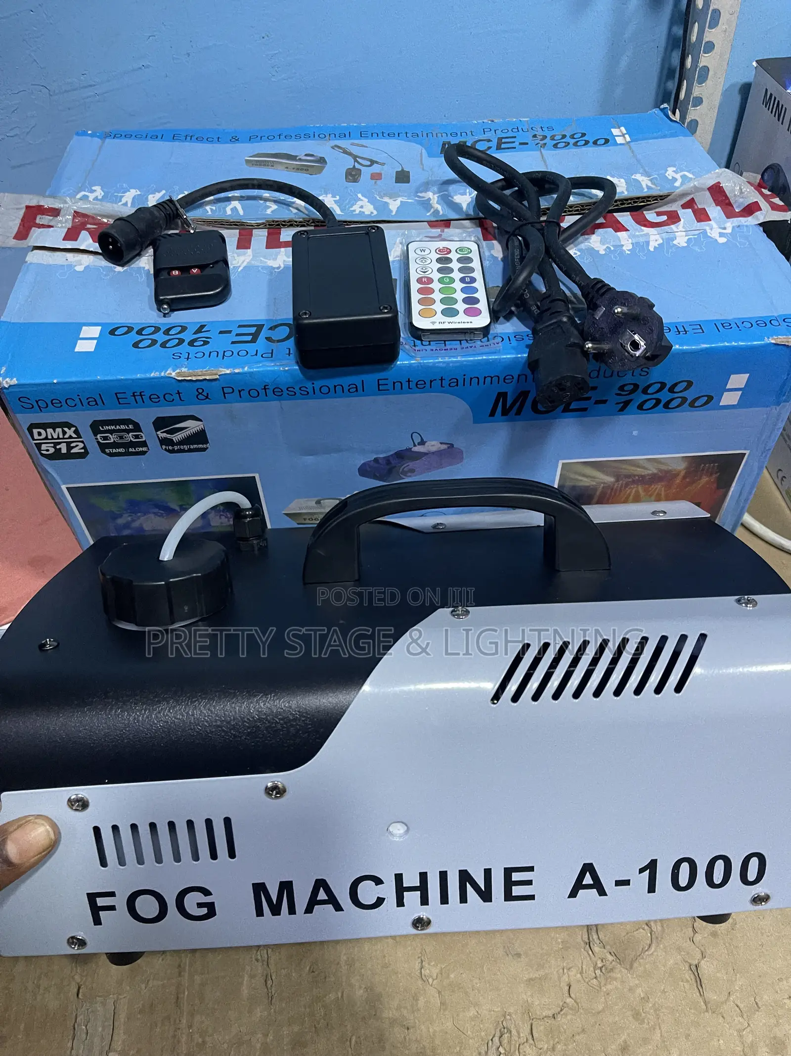 Fog Machine Stage Light