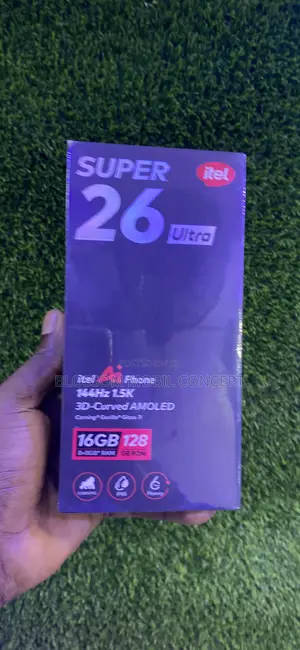 New Itel Super 26 Ultra 128 GB Blue