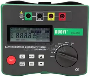 Digital Earth Ground Megger + Soil Resistivity Component 0~20.99kΩ
