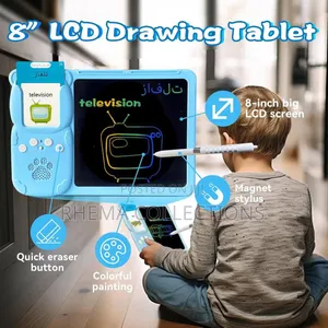 2in1 Writing Board and Early Learning Educational Card Reader Device