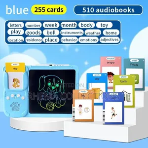 2in1 Writing Board and Early Learning Educational Card Reader Device