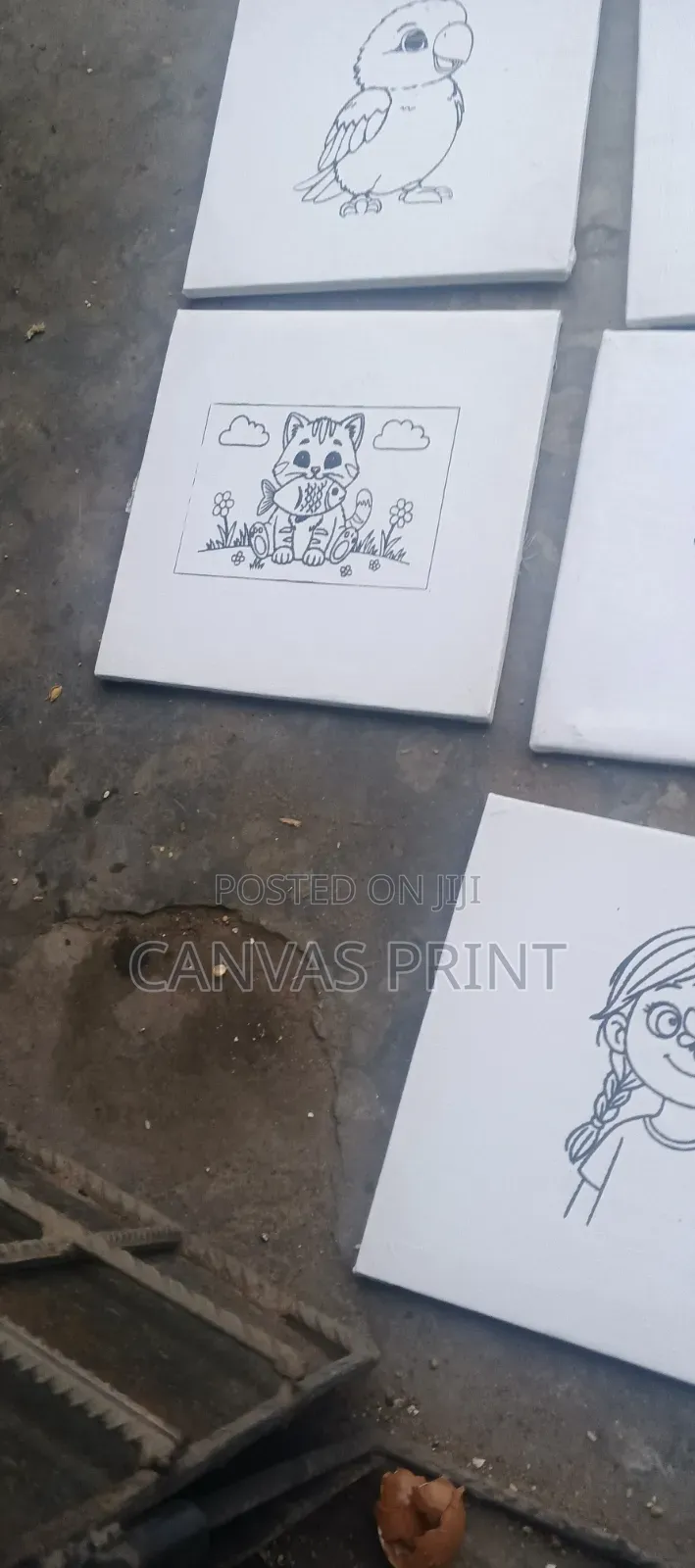 Pre Drawn Stretch Canvas