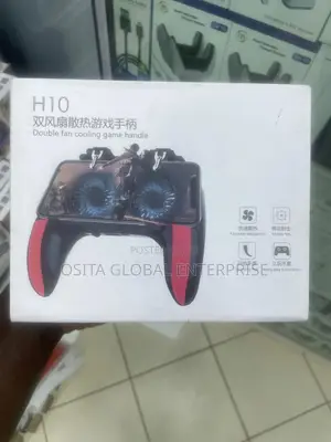 H10 Double Fan Cooling Game Handle for Phones