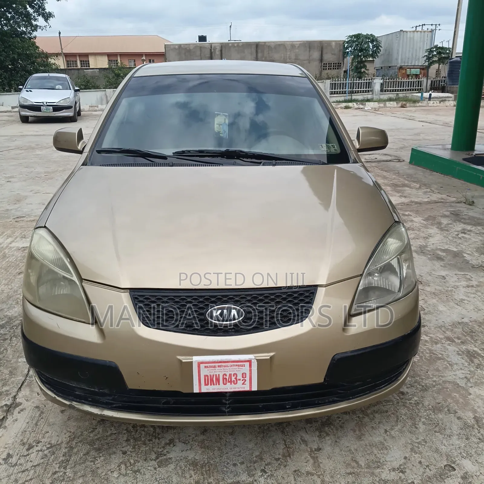 Kia Rio 2006 Gold