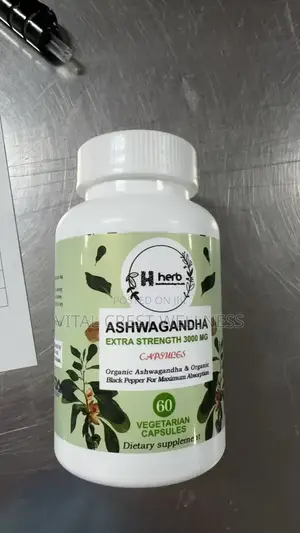 Premium Herbal Supplement for Stress, Relaxation, Overall Wellness