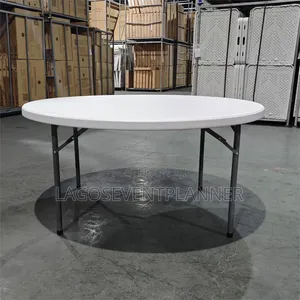 Event 5ft Round Banquet Table Available in Large Supply