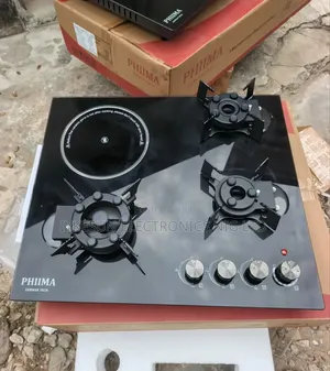 Original PHIIMA Premium Luxury Built-in Flips Up 3+1 Gas Ele Cooker