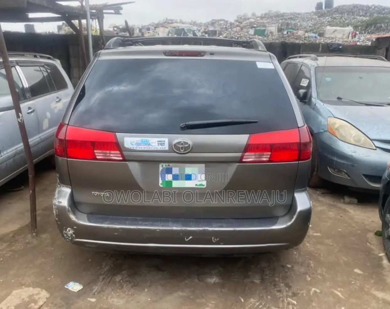 Toyota Sienna 2004 Gray