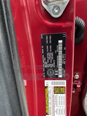 Toyota Highlander Platinum 2025 Red