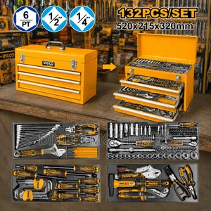 132pcs Ingco Tools Set