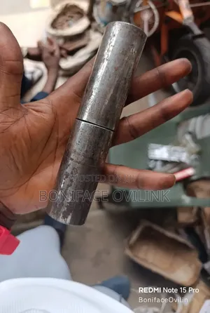 Heavy-Duty Round Steel Barrel Hinges 36mm Thickness
