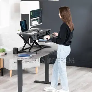 Desk Converter Height Adjustable Sit to Stand Riser- 80cm