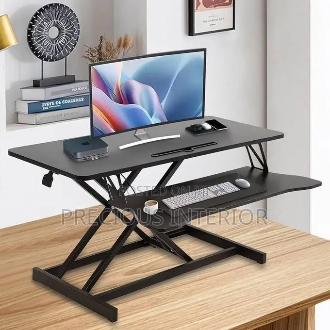 Desk Converter Height Adjustable Sit to Stand Riser- 80cm