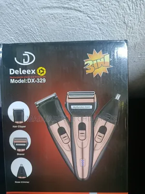  Deleex Dx-329 3-in-1 Rechargeable Shaver Trimmer Set 
