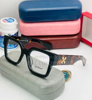 Off-White Quality Luxury Men Frame Glasses