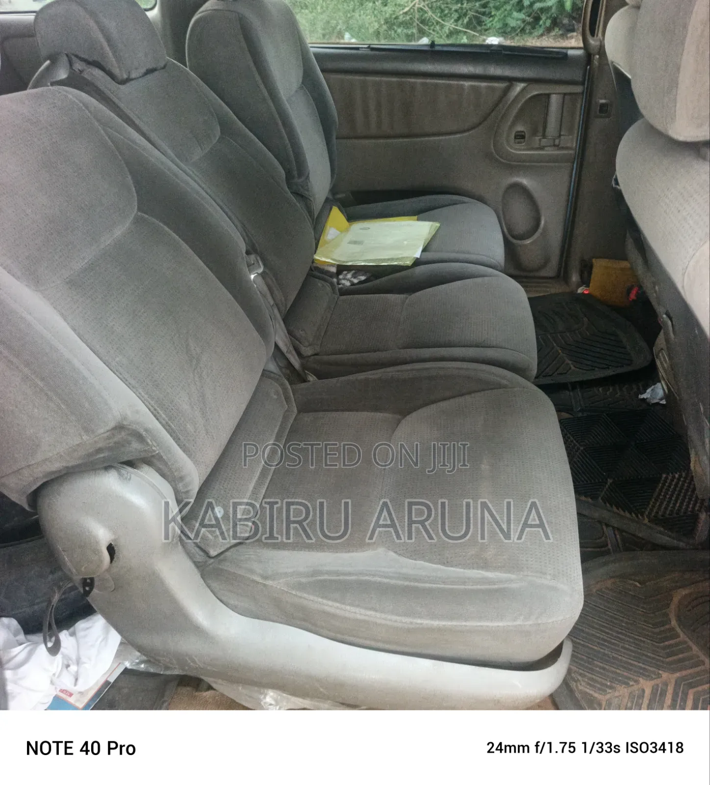 Toyota Sienna 2003 Silver