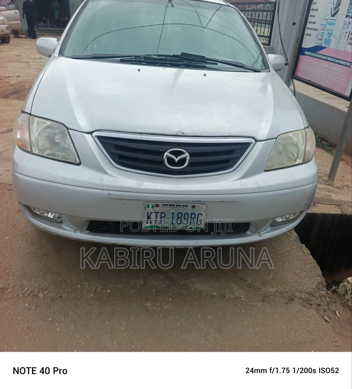 Mazda MPV 2002 Silver