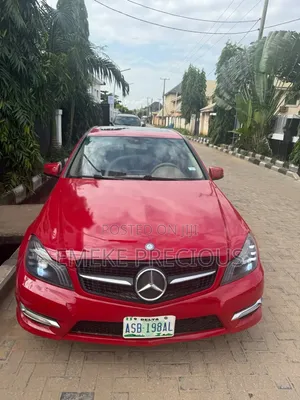 Mercedes-Benz C300 2008 Red
