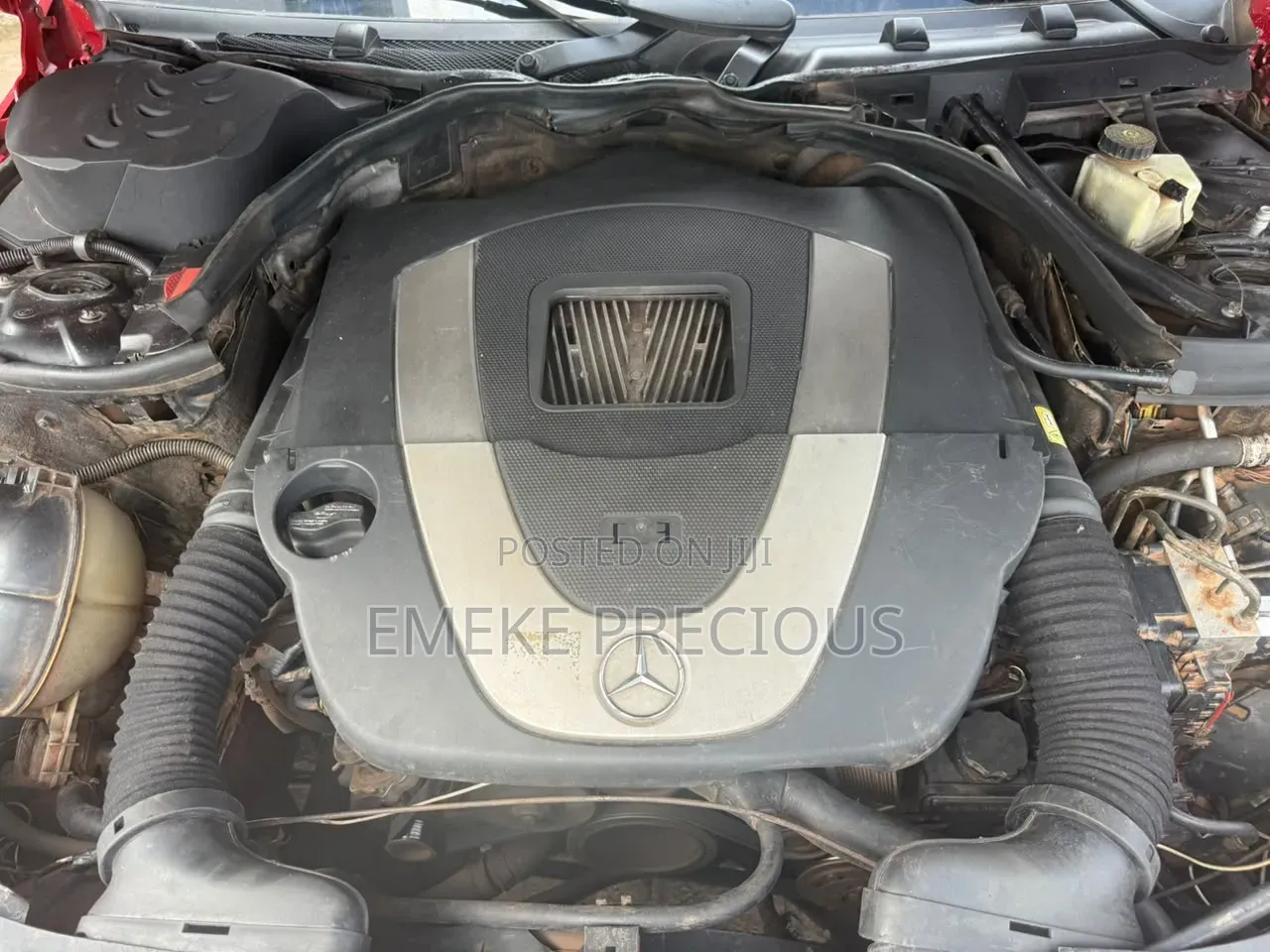 Mercedes-Benz C300 2008 Red