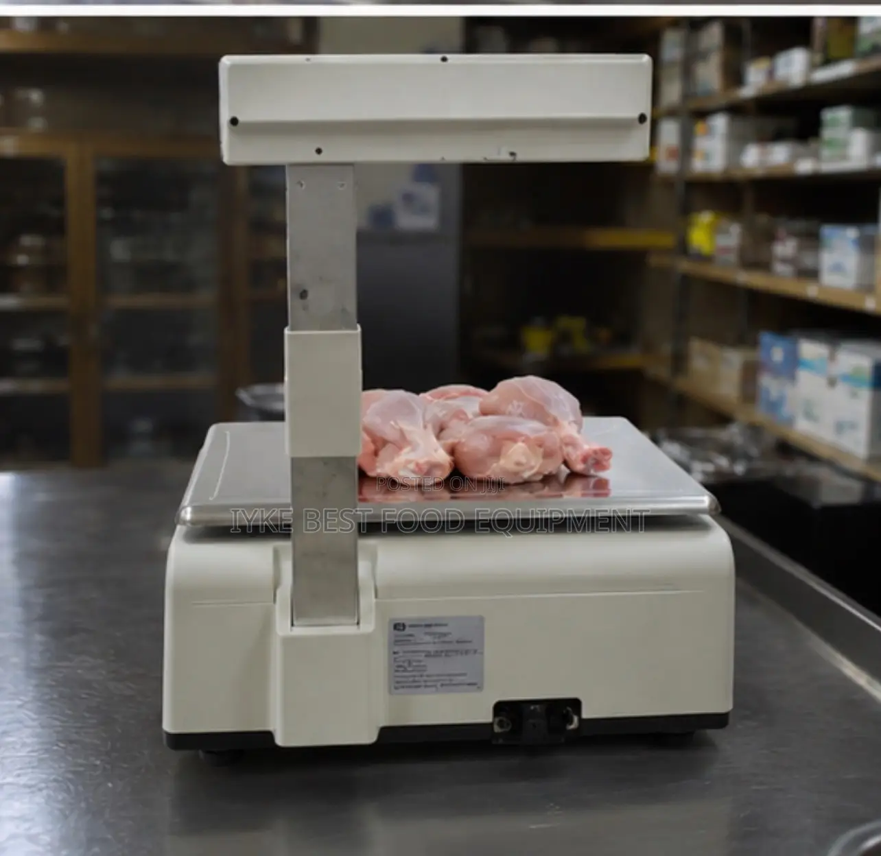 Electric Computing Scale With Printer