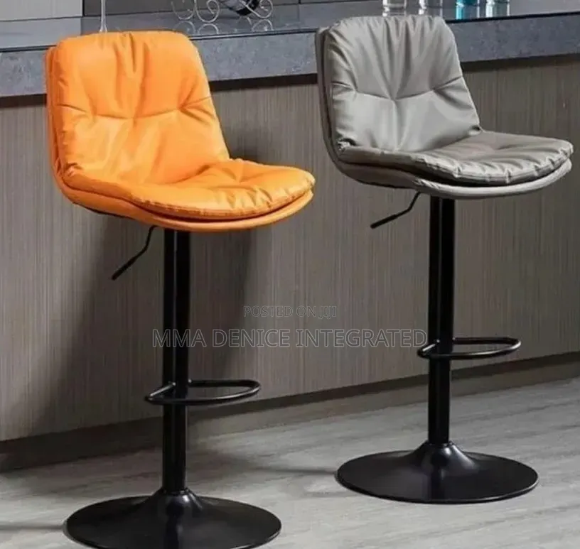 Modern Adjustable Bar Stool With Cushion – Stylish Comfortable