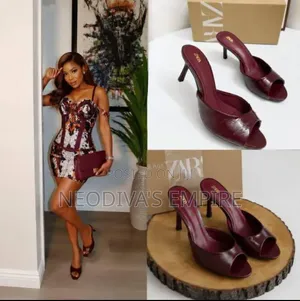 Zara Pointed-Toe Mule Heels Price by 1Pcs