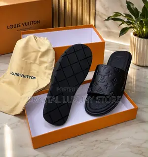 Louis Vuitton Quality Luxury Men Slide