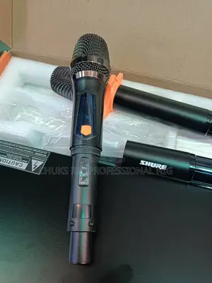 : SHURE Dual UHF Wireless Microphone System - Handheld Set
