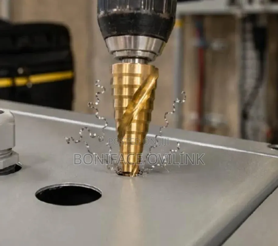 Step Drill Bit Set