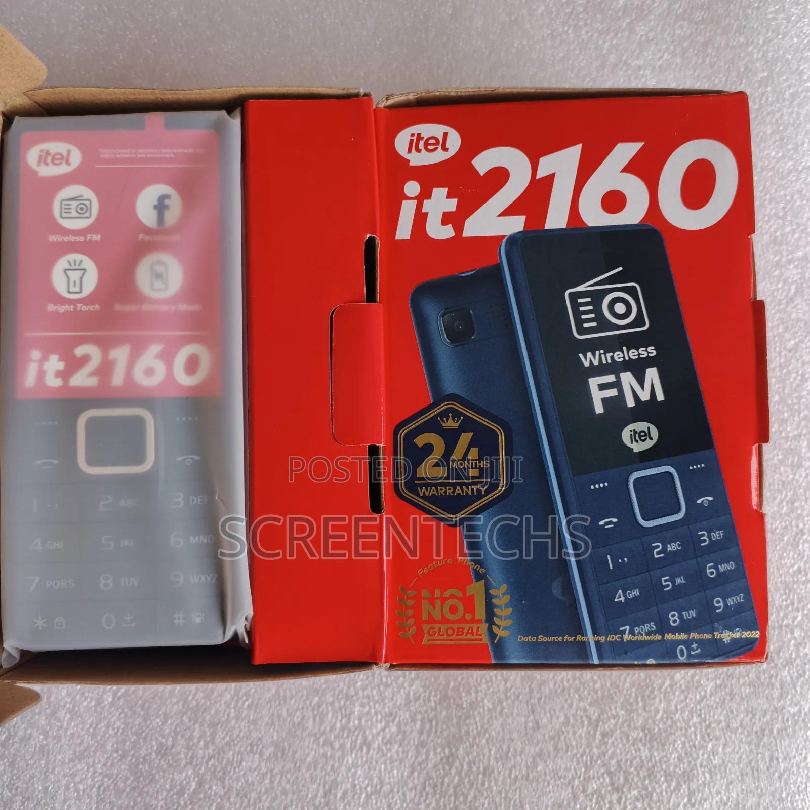 New Itel it2160 Black