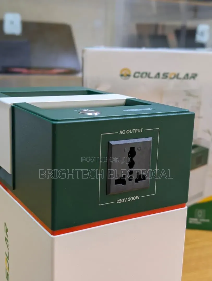 Cola Solar Generator 2kwh