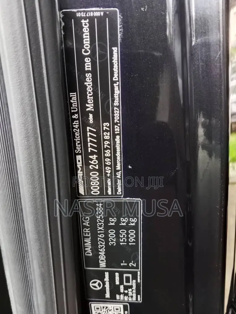 Mercedes-Benz G-Class 2020 Black