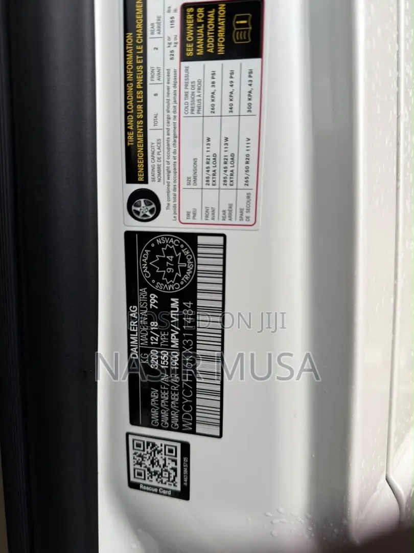 Mercedes-Benz G-Class 2020 White