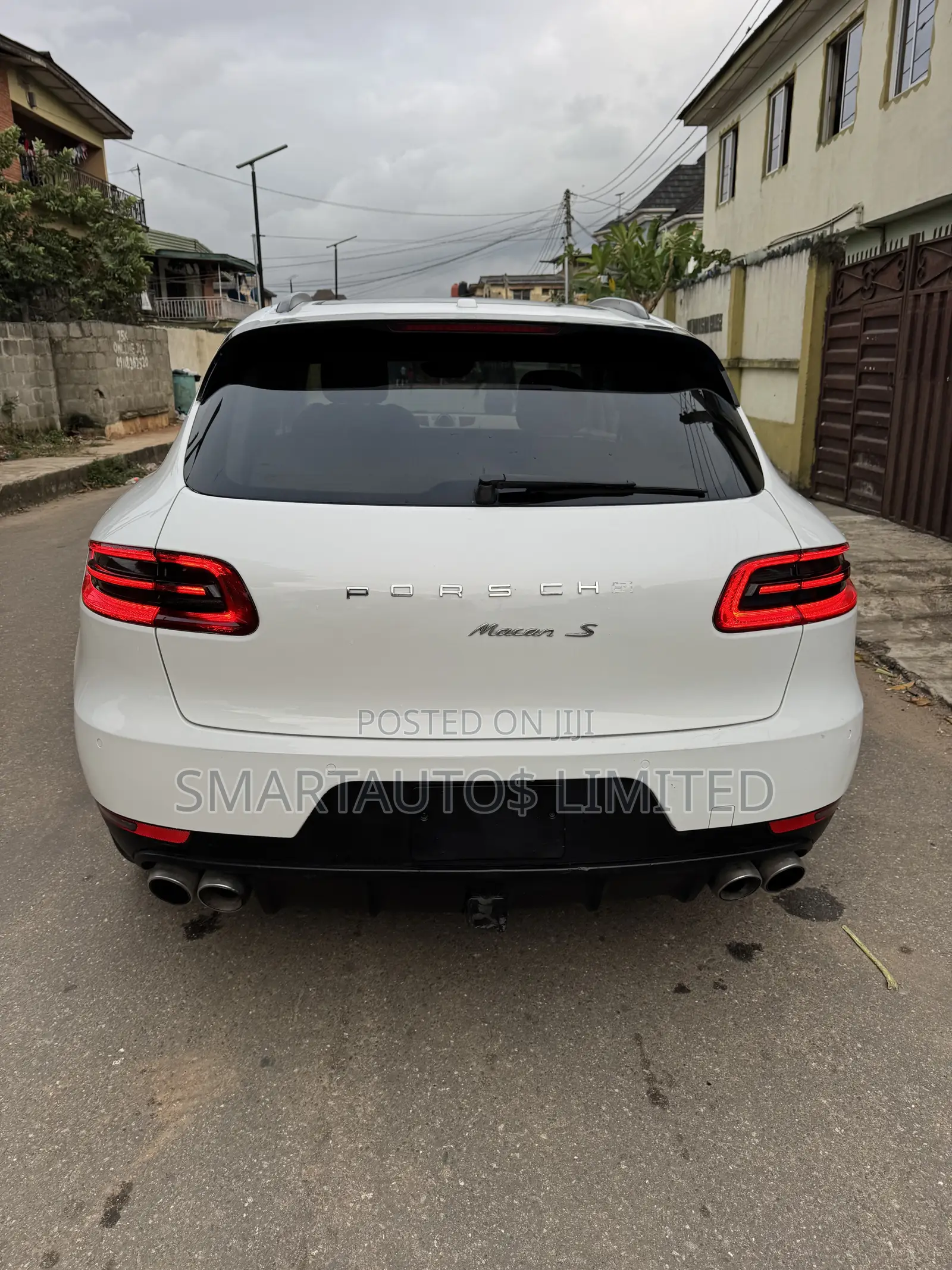 Porsche Macan S 2015 White