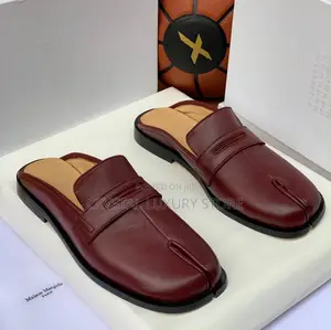Maison Margiela Quality Luxury Men Genuine Leather Halfshoe