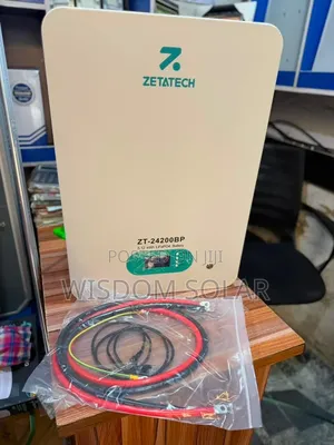 Zetatech 5kwh Lithium Battery 24v