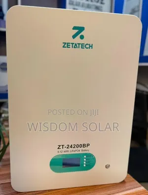 Zetatech 5kwh Lithium Battery 24v