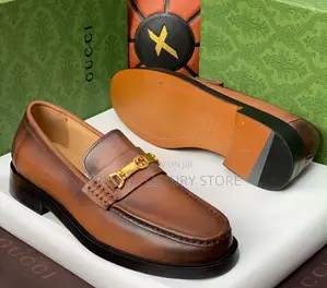 Gucci Quality Luxury Men Genuine Leather Cooperate Shoe