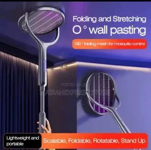 Telescopic Electric Mosquito Swatter UV Trap Lamp