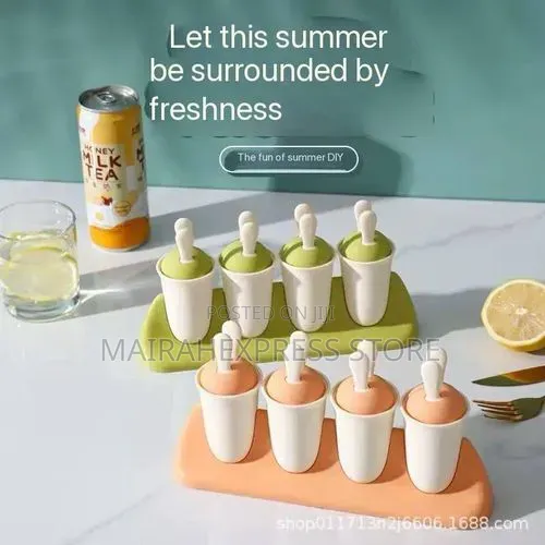 Quality 4pc Popsicle Ice Cream Mould