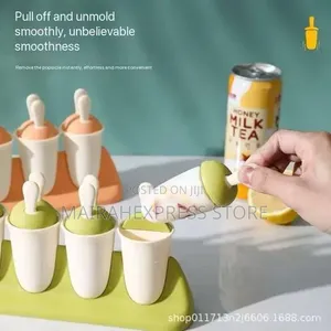 Quality 4pc Popsicle Ice Cream Mould