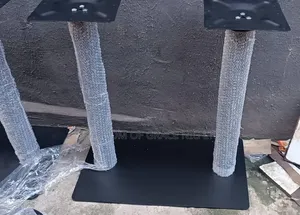 Black Color Double Stand Table Leg