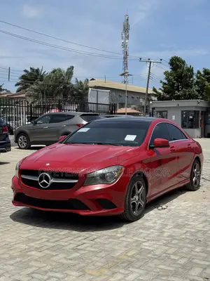 Mercedes-Benz CLA-Class CLA 250 4MATIC Sedan 2014 Red