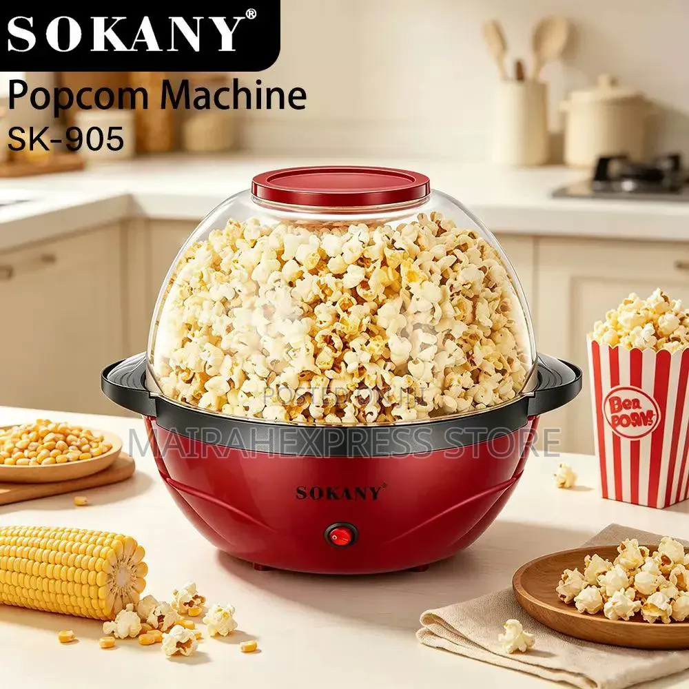 Electric Sokany Popcorn Maker